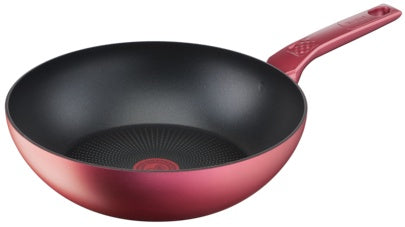 Daily Chef Red Non-Stick Induction Wok 28Cm