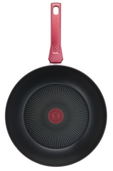 Daily Chef Red Non-Stick Induction Wok 28Cm