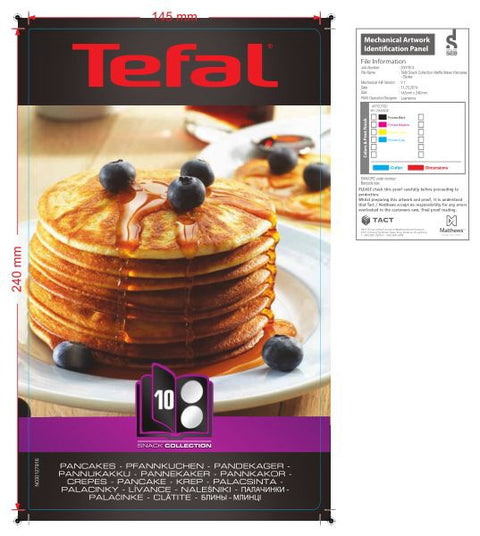 Snack Collection Accessory Plates - Pancakes