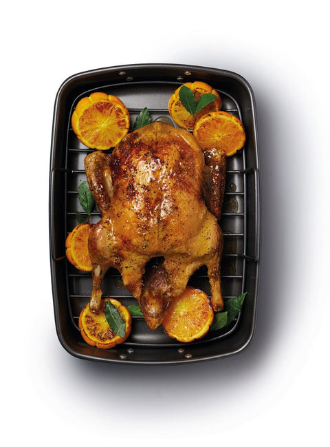 Heavy Base Roaster w/Rack 40x28cm