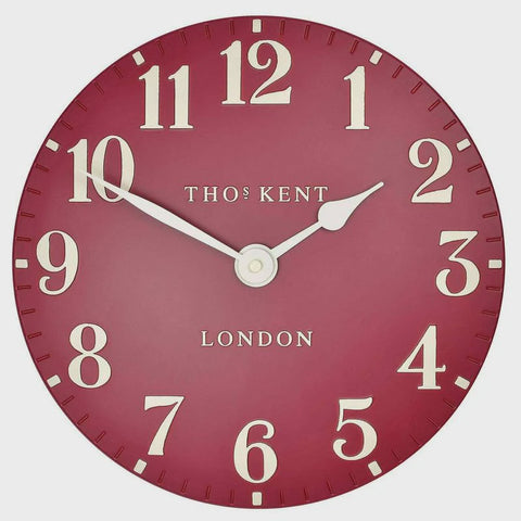 Arabic Wall Clock 3D Arabic Numerals, Open Face -30cm
