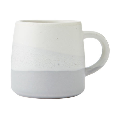 Stoneware Mug, Grey Glaze, 390ml, Labelled