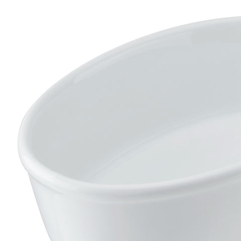 Chalk Oval Pie Dish 18cm