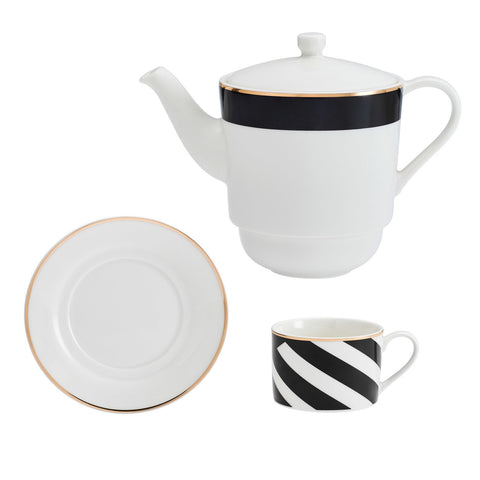 Luxe Deco Tea for One Set