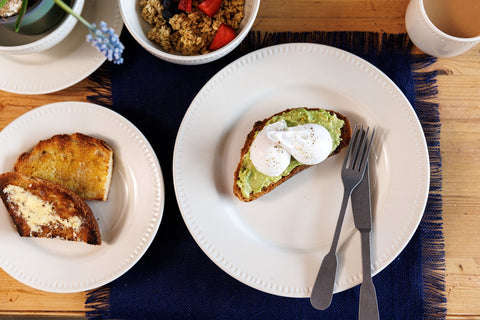 Rectangle Placemat 2pc Set - Blue Jute - 45 x 35cm