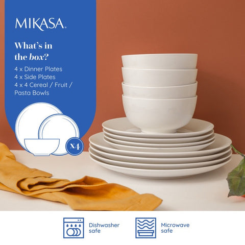 Chalk 12pc Dinner Set