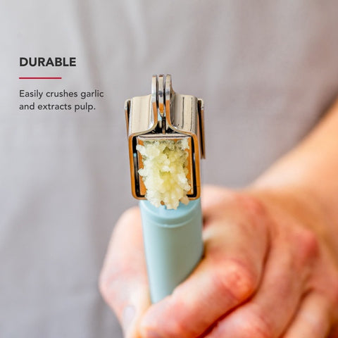 Garlic Press, Soft Grip, Mineral Water, Carded