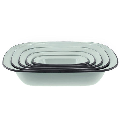 5 Piece Oblong Pie Dish Set 20 24 26 28