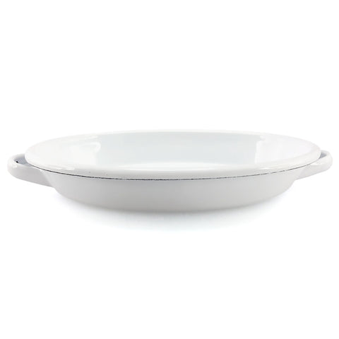 Oval Pie Dish With Handles