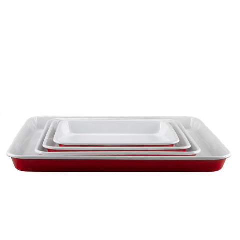 4 Piece Baking Tray Set 24 28 30