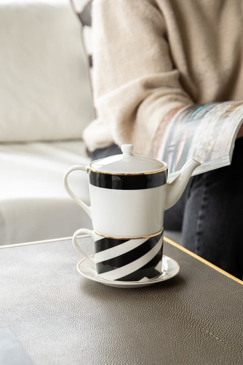 Luxe Deco Tea for One Set