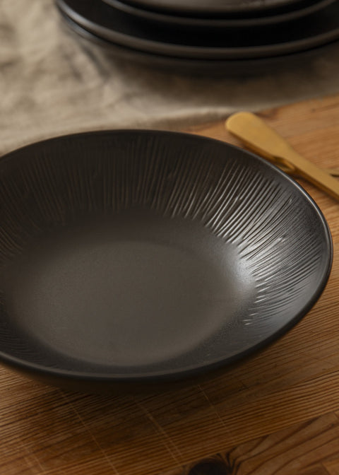 Jardin Midnight Pasta Bowl 20cm 4pc Set