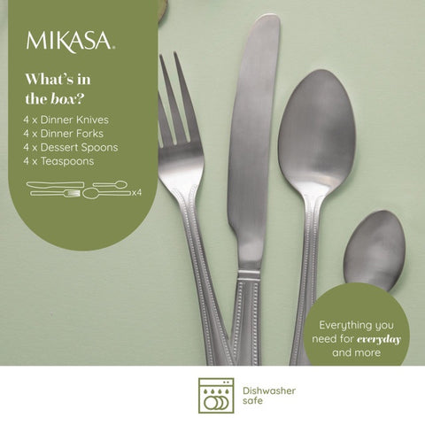 Portobello 16pc Cutlery Set