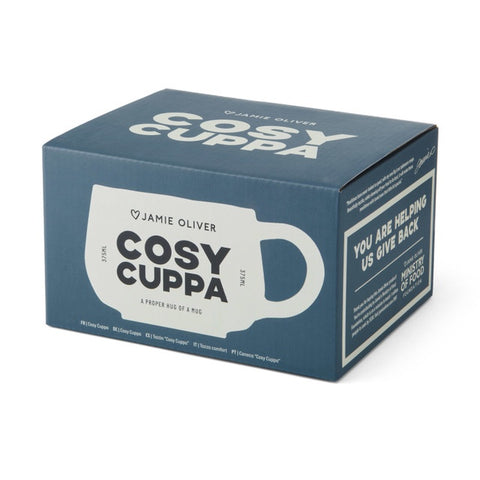 Big Love Stoneware 375ml Cosy Cuppa Mug, White, Gift Boxed