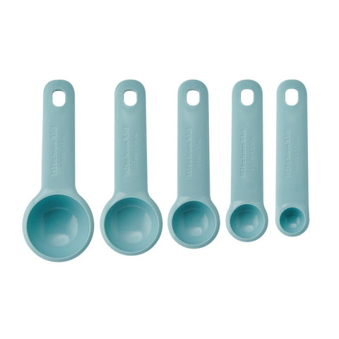 Set of Five Measuring Spoons, Mineral Water, Carded