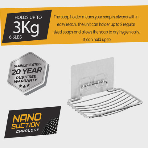 White Magic I-Hook Soap Holder