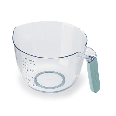Mixing and Measuring Bowl with Handle, Mineral Water, Labelled