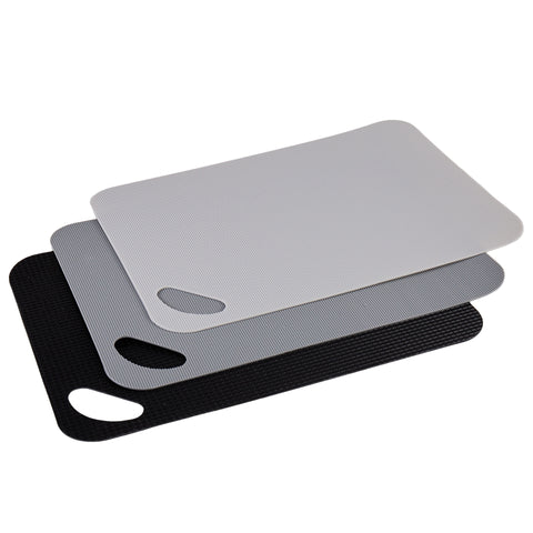 Flexible Knife Friendly Cutting Mat 3pcs Set Multi-Colour