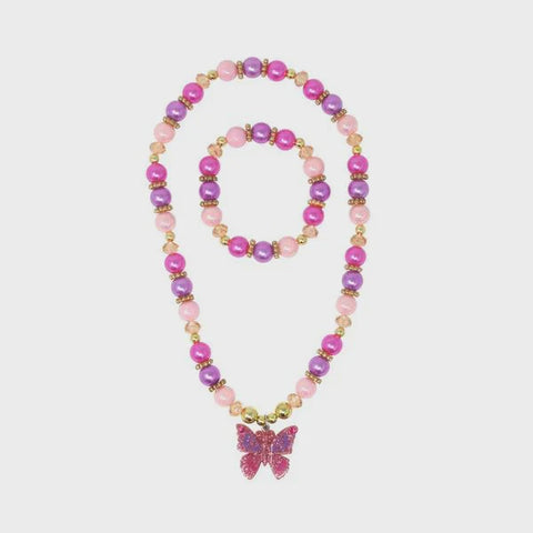 Butterfly Skies Necklace & Bracelet Set