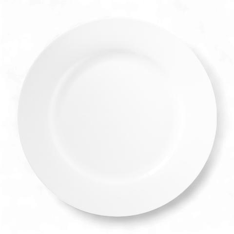 Rim Dinner Plate 27.5cm New Bone