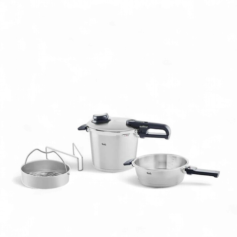 Vitavit® Premium - Set of Pressure Skillet, 2.5L + Pressure Cooker 6.0L