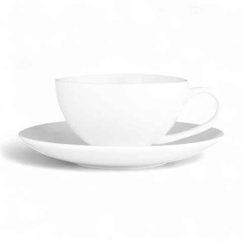 Coupe Cup & Saucer 250ml - New Bone