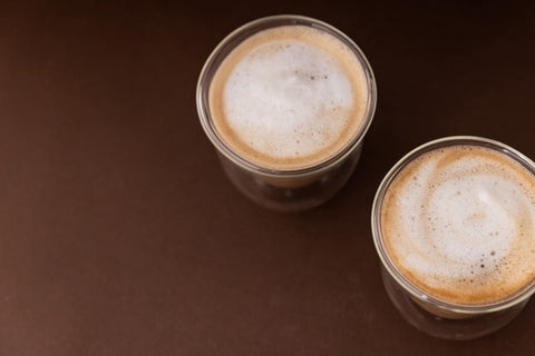 Double Walled Cappuccino Glasses 200ml Set/2