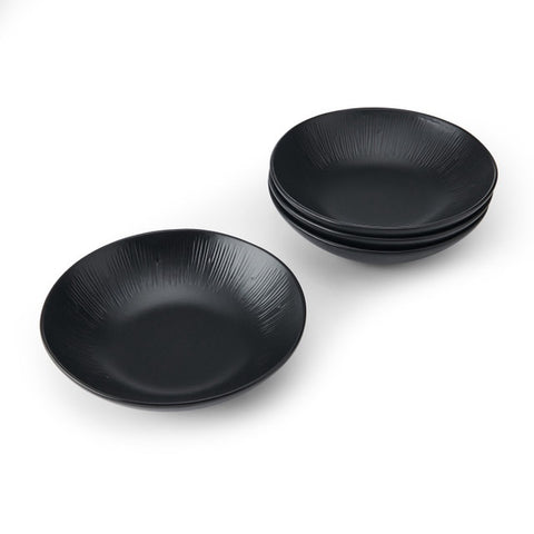 Jardin Midnight Pasta Bowl 20cm 4pc Set