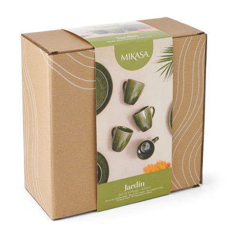 Jardin Mugs 420ml 4pc Set