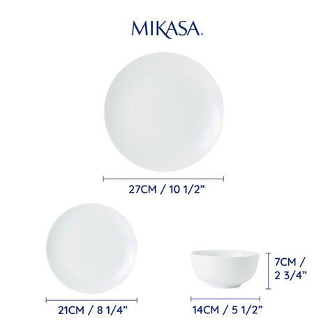 Chalk 12pc Dinner Set