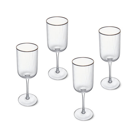 Sorrento White Wine 4pc Set