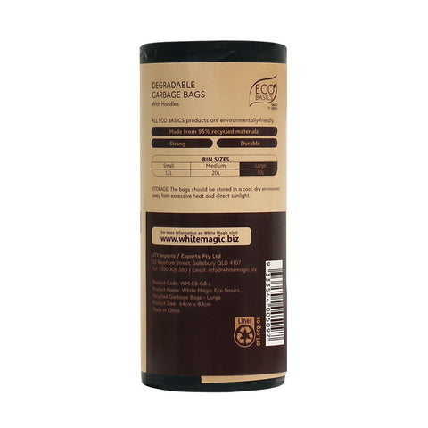Recycled Garbage Bin Bags 20L - 35Bags/Roll