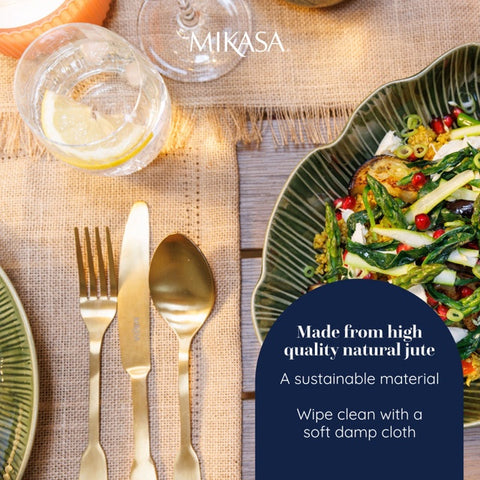 Rectangle Placemat 2pc Set - Jute - 45 x 35cm