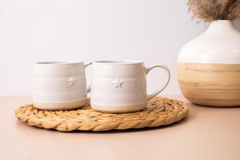 Star Mugs 2pc Set - 380ml