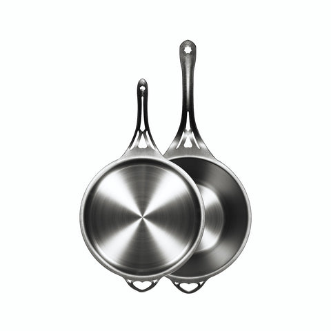Noni 4.5L Saucepan + 27cm Skillet Lid Set
