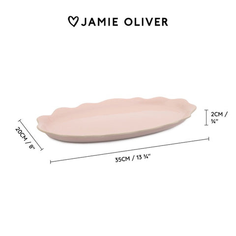 Big Love Stoneware Pass Me Platter, 35x20x2.5cm, Gift Boxed