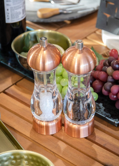Copper Capstan Salt Mill 19cm
