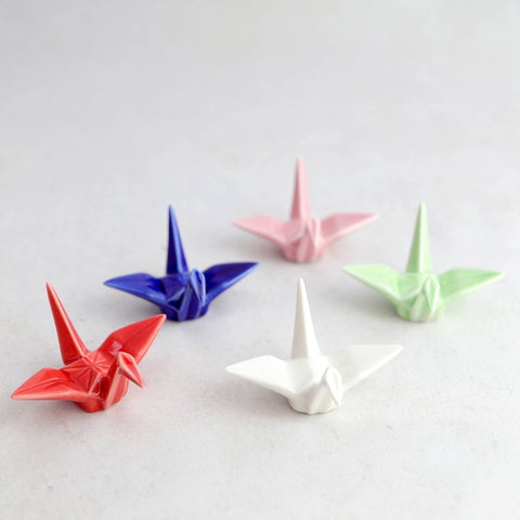 Omotenashi TSURU Set 5 Chopsticks Rests