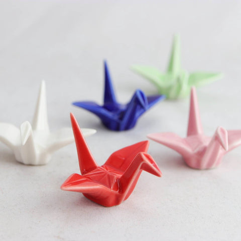 Omotenashi TSURU Set 5 Chopsticks Rests