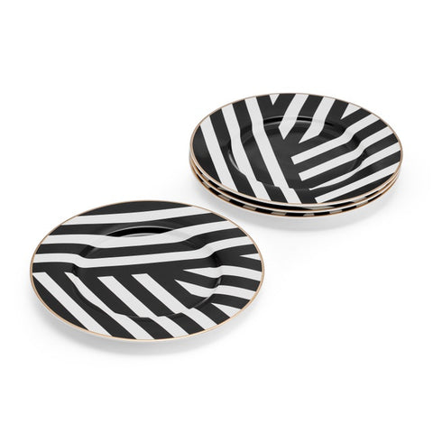 Luxe Deco Side Plate 21cm 4pc Set