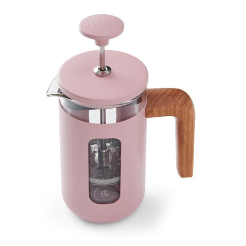 Pisa Cafetiere 3 Cup 350ml Pink