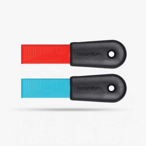 Cleana Set of 2 - Red + Dreamfarm Blue