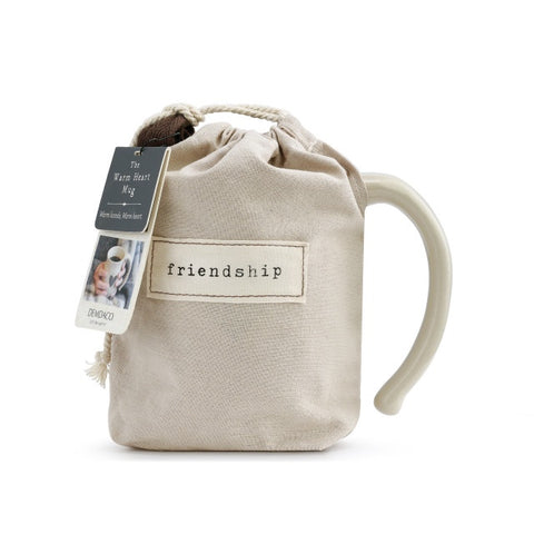 Warm Heart - 11.4cm/4.5" Friendship Heart Mug