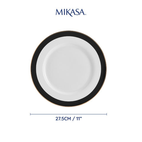Luxe Deco Dinner Plate 27.5cm 4pc Set