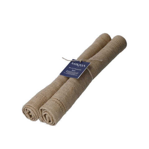 Rectangle Placemat 2pc Set - Jute - 45 x 35cm