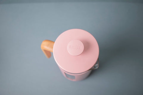 Pisa Cafetiere 8 Cup 1.0L Pink