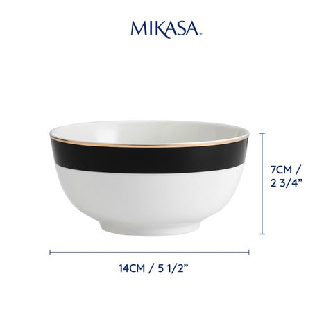 Luxe Deco Cereal Bowl 14cm 4pc Set