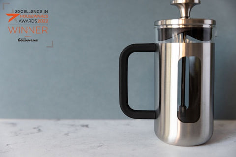 Pisa Cafetiere 3 Cup 350ml Stainless Steel