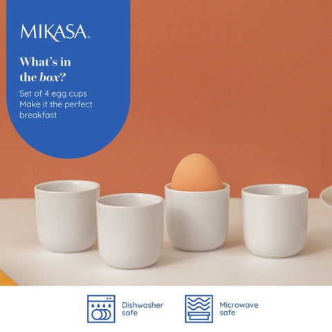 Chalk Egg Cups 4pc Set