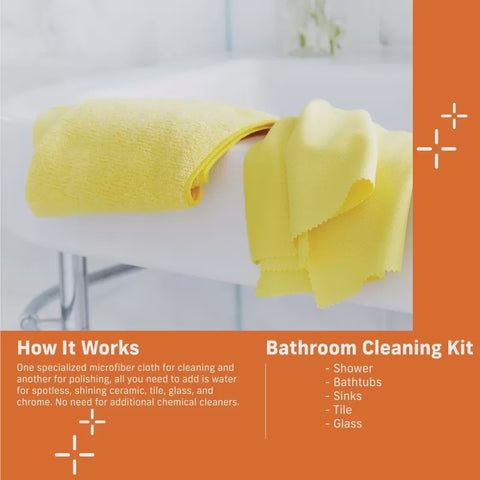 Bathroom Cloth Twin Pack